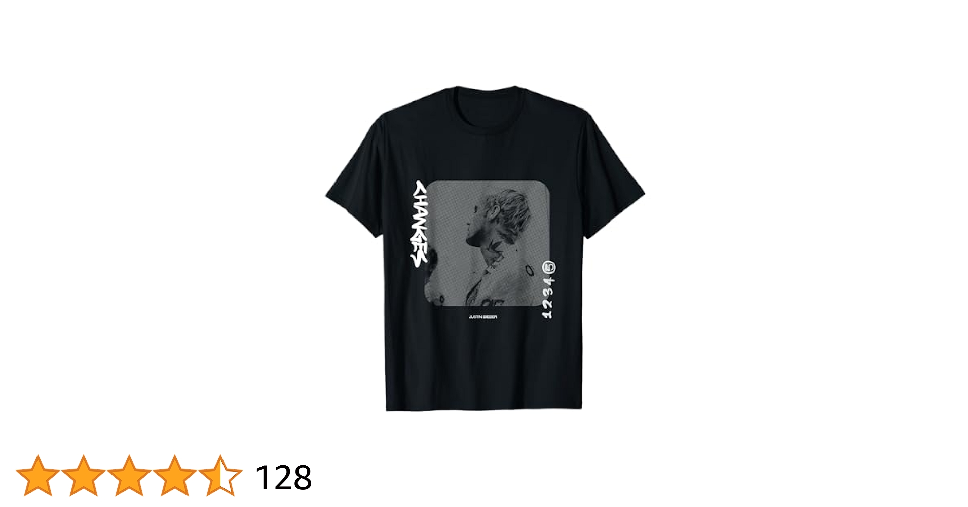 ジャスティンビーバー CHANGES Tシャツ 黒 ブラック Mサイズ ジャスティンビーバー CHANGES Tシャツ 黒 ブラック Mサイズ